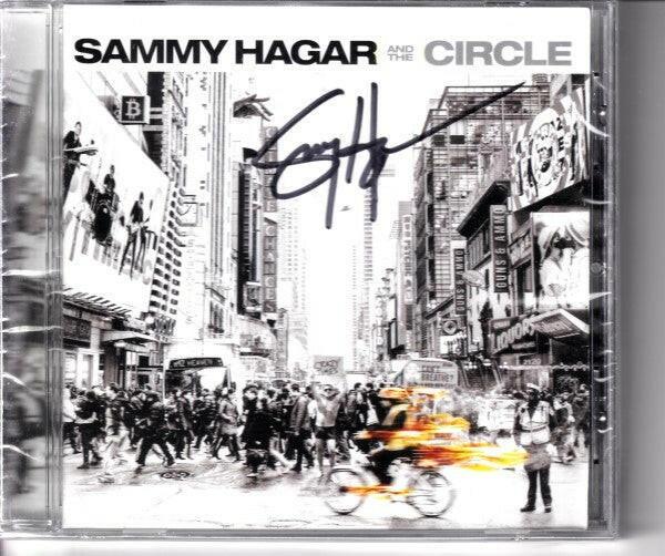 Sammy Hagar autographed Crazy Times 2022 CD booklet with CD - AutographsForSale.com