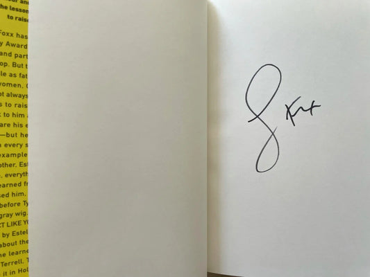 Jamie Foxx autographed Act Like You Got Some Sense book - AutographsForSale.com