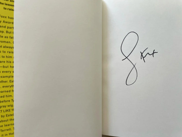 Jamie Foxx autographed Act Like You Got Some Sense book - AutographsForSale.com