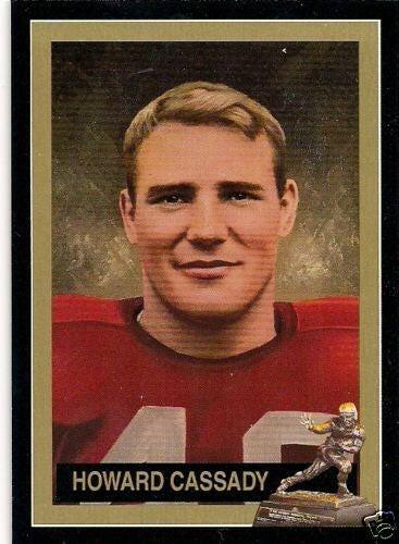 Howard Hopalong Cassady Ohio St Buckeyes 1955 Heisman Winner card - AutographsForSale.com