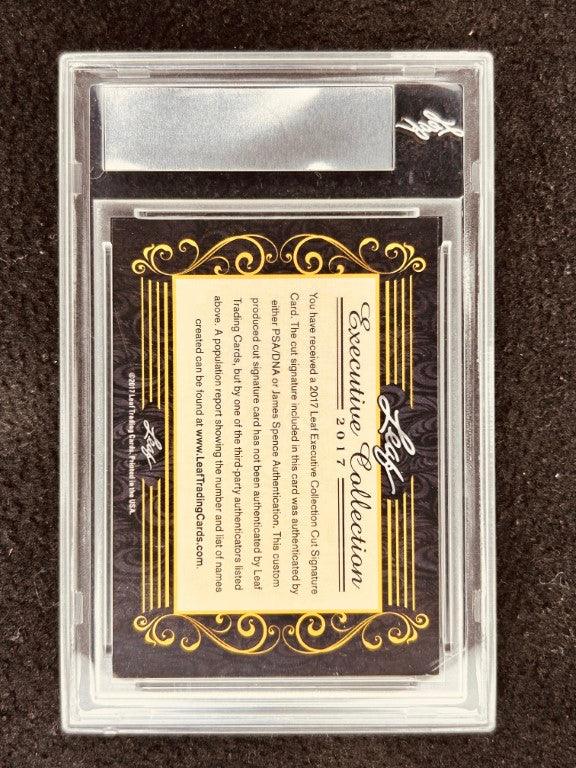 Bill Bixby 2017 Leaf Masterpiece Cut Signature certified signed card 1/1 JSA Incredible Hulk - AutographsForSale.com