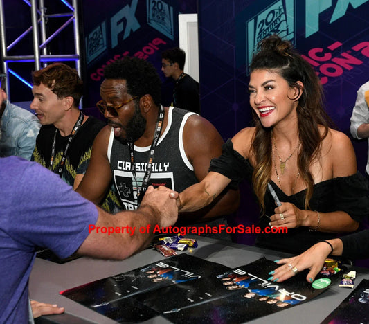 Orville cast signed 2019 SDCC poster framed Scott Grimes Adrianne Palicki JSA - AutographsForSale.com