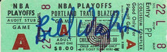 Bill Walton autographed Portland Trail Blazers 1970s NBA Playoffs ticket BAS slabbed - AutographsForSale.com