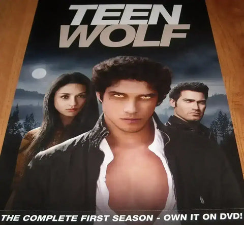 Teen Wolf 2012 mini Season One poster (Tyler Posey) - AutographsForSale.com