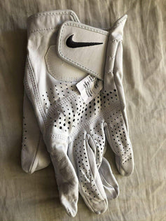 Lucas Bjerregaard signed 2020 Farmers Insurance Open used Nike golf glove - AutographsForSale.com
