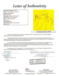 Kobe Bryant signed LA Lakers 1999 Nike Warmup jersey JSA - AutographsForSale.com