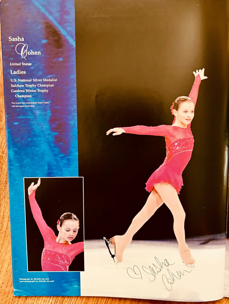 2000 Champions On Ice cast signed skating program Michelle Kwan Sasha Cohen Elvis Stojko - AutographsForSale.com