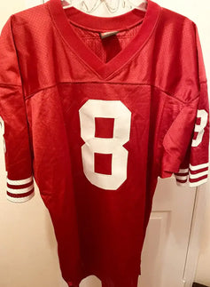 Steve Young autographed SF 49ers Wilson red jersey JSA - AutographsForSale.com