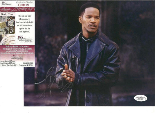Jamie Foxx autographed 8x10 portrait photo JSA - AutographsForSale.com