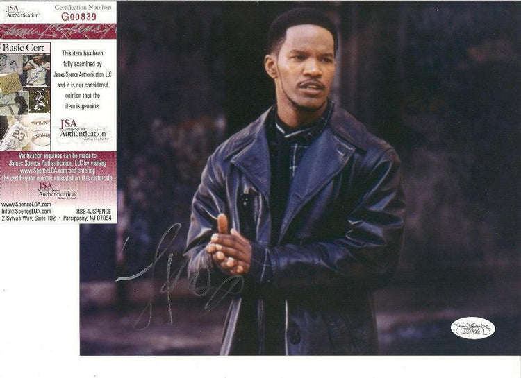 Jamie Foxx autographed 8x10 portrait photo JSA - AutographsForSale.com