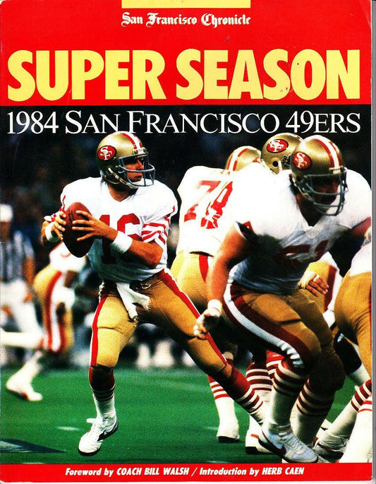 SF 49ers 1984 Super Season book (Joe Montana) - AutographsForSale.com