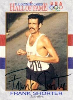 Frank Shorter autographed 1991 US Olympic Hall of Fame card - AutographsForSale.com