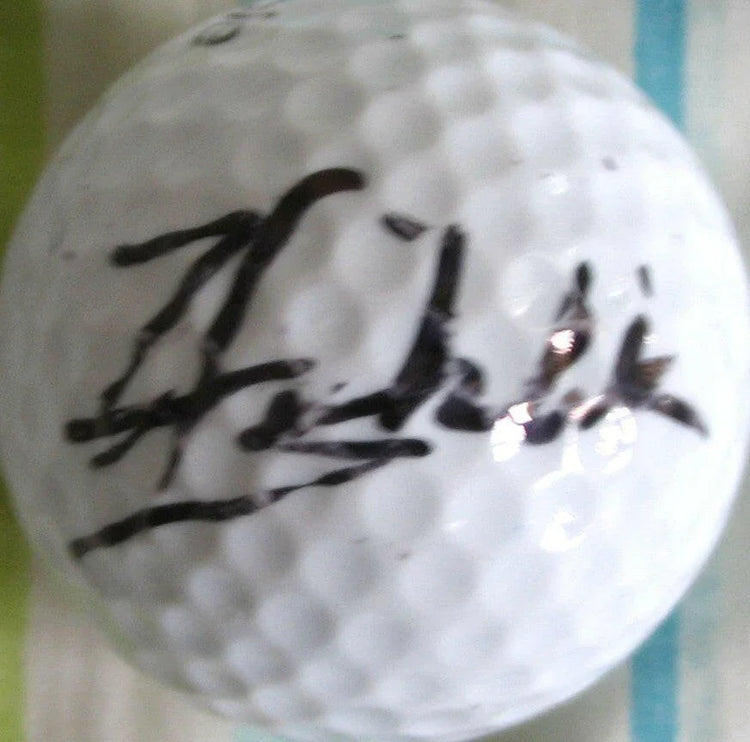 Frank Lickliter autographed golf ball - AutographsForSale.com