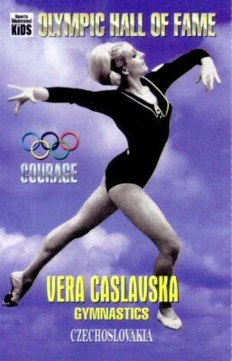 Vera Caslavska Olympic Hall of Fame 1995 SI for Kids card - AutographsForSale.com