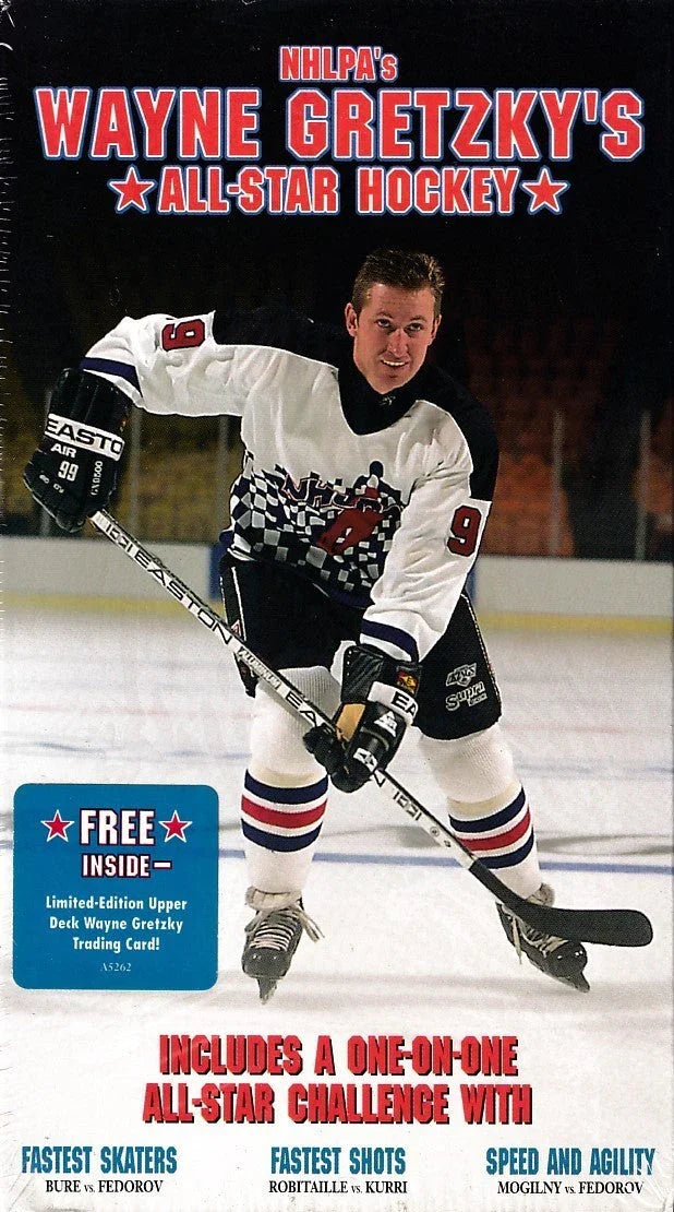 Wayne Gretzky All-Star hockey 1994 VHS videotape LIKE NEW - AutographsForSale.com