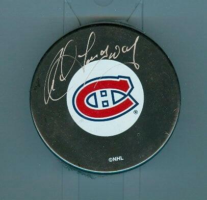 Rod Langway autographed Montreal Canadiens puck - AutographsForSale.com