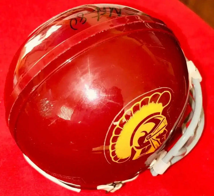 Johnnie Morton autographed USC Trojans mini helmet JSA - AutographsForSale.com