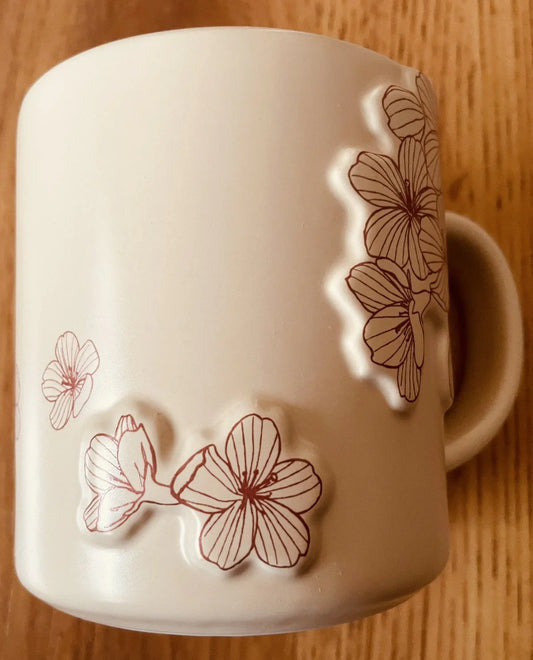 Starbucks 2024 Japan Sakura Cherry Blossom 14 ounce collector coffee mug NEW - AutographsForSale.com