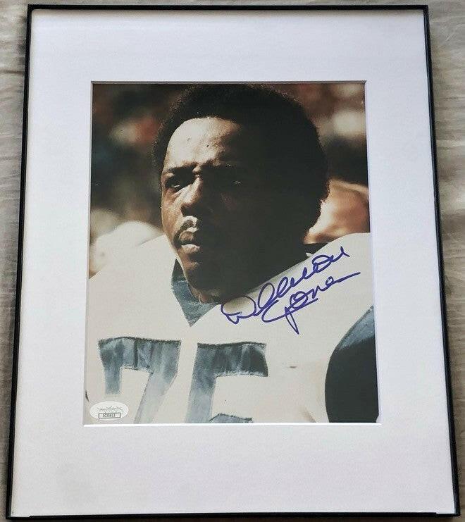 Deacon Jones signed LA Rams 8x10 photo matted & framed JSA - AutographsForSale.com