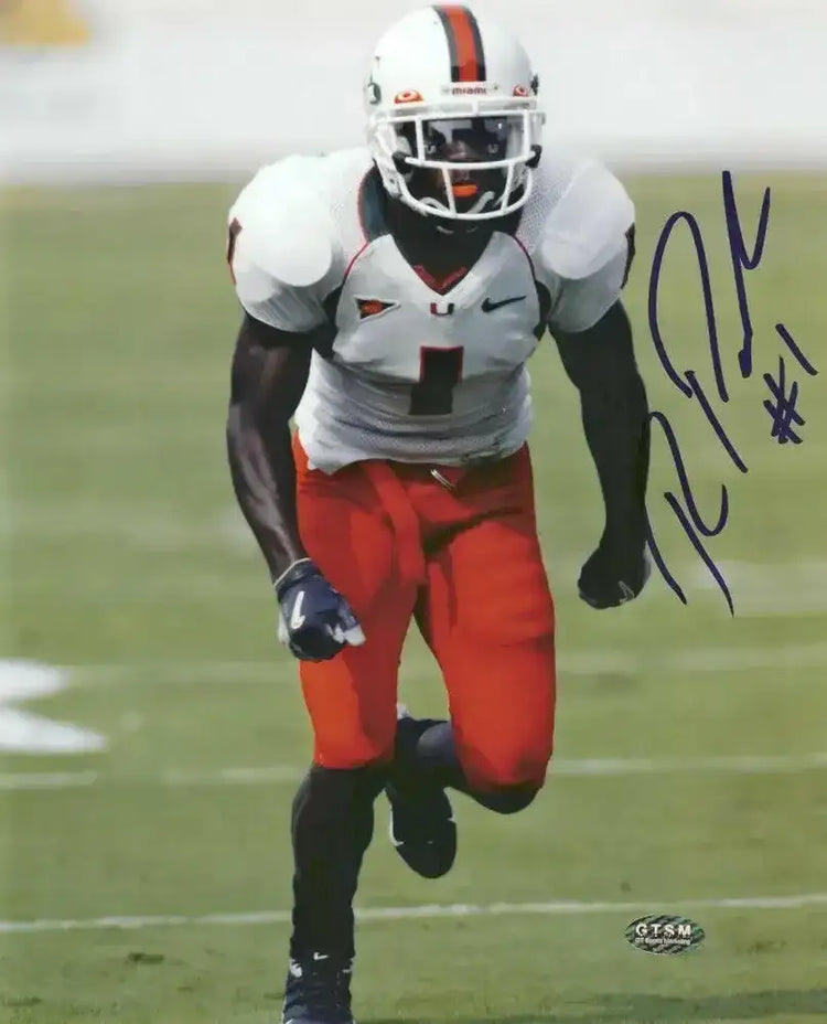 Roscoe Parrish autographed Miami Hurricanes 8x10 photo - AutographsForSale.com
