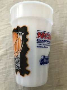 1994 NCAA tournament 1st & 2nd round Wichita plastic cup - AutographsForSale.com