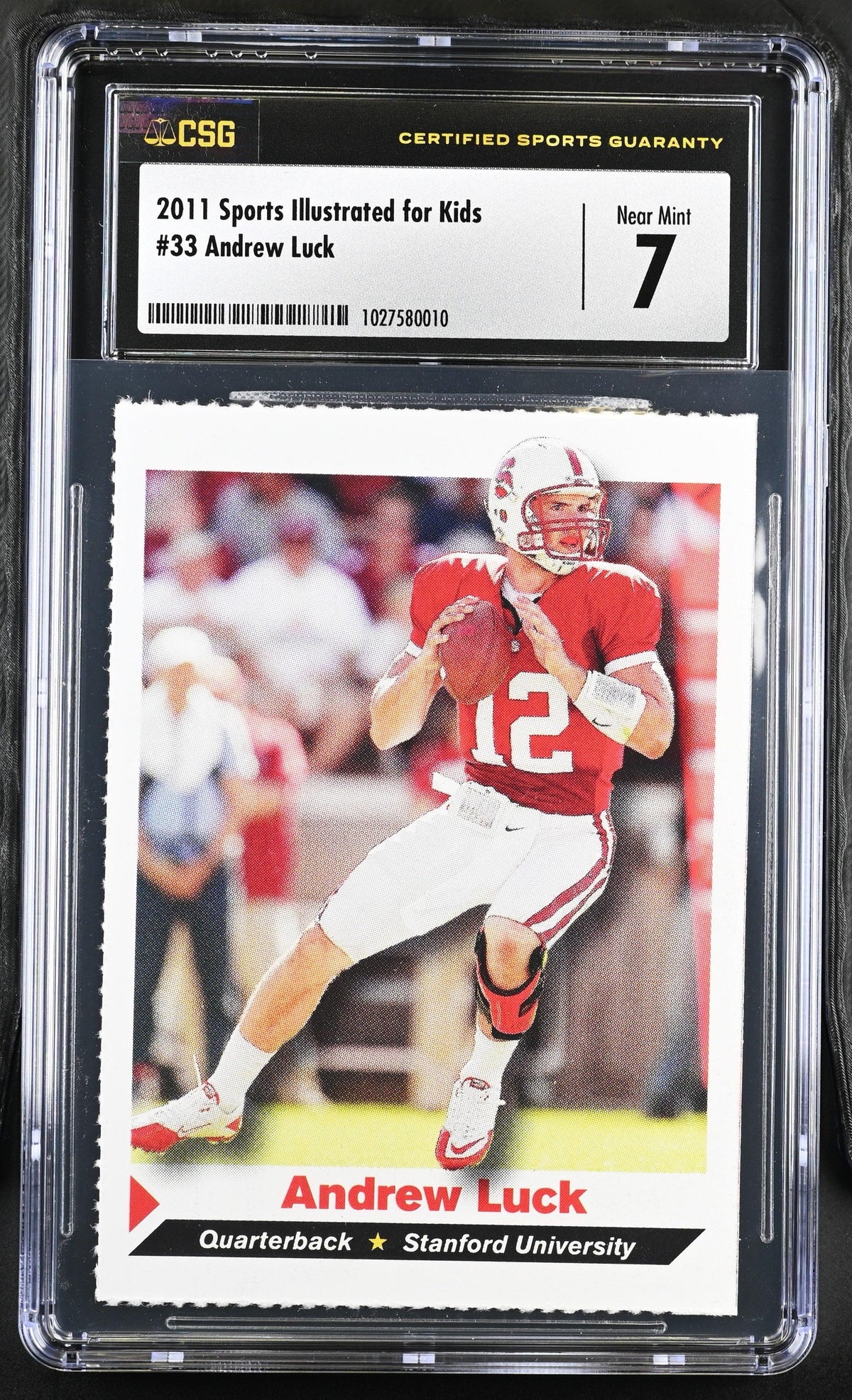Andrew Luck Stanford cardinal 2011 SI for Kids RC CSG 7 NM - AutographsForSale.com