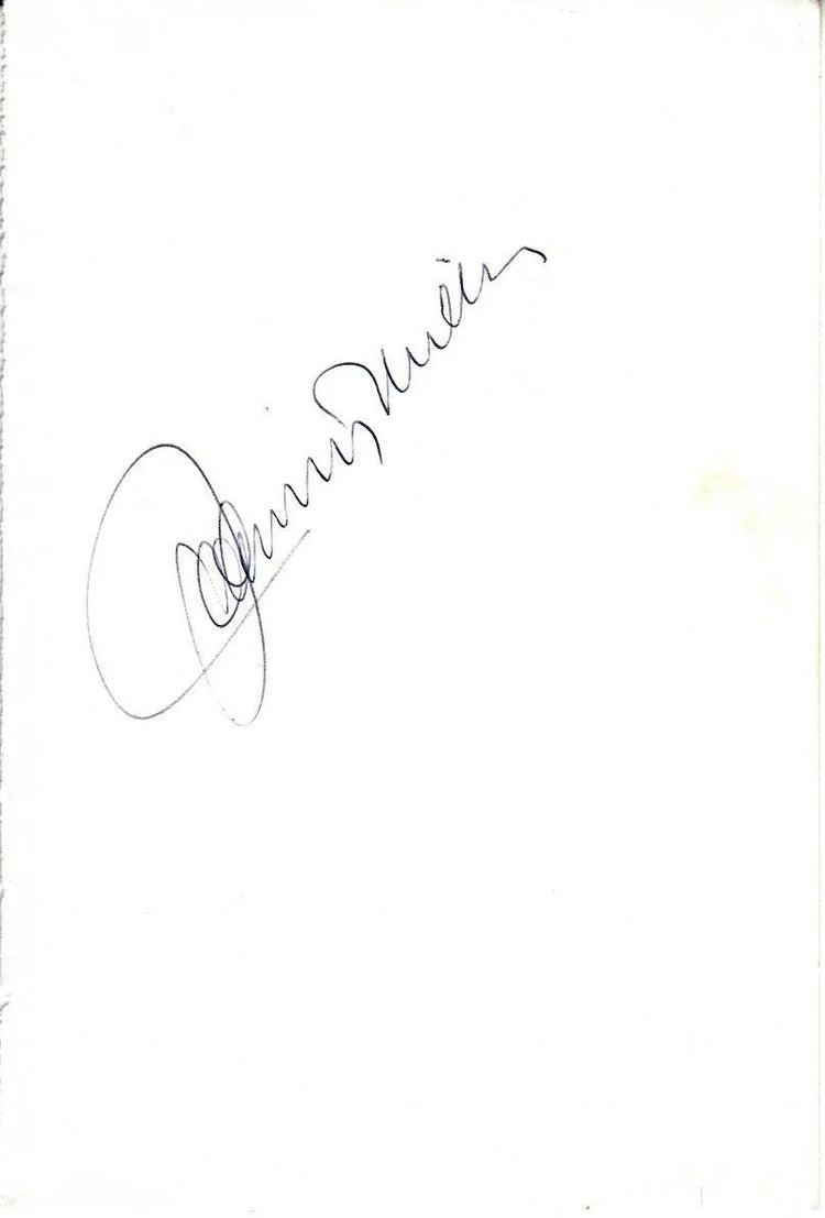 Johnny Miller & Larry Ziegler autographed album page - AutographsForSale.com
