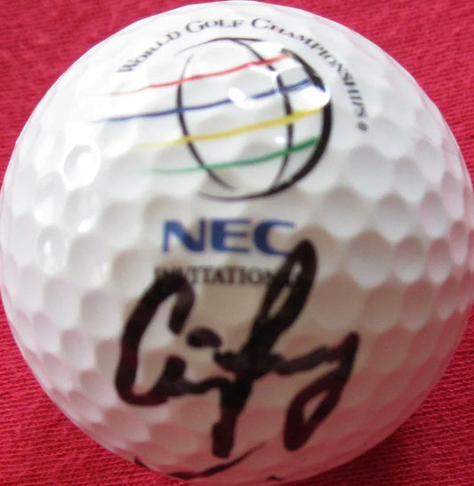 Craig Parry autographed WGC-NEC International Nike golf ball - AutographsForSale.com