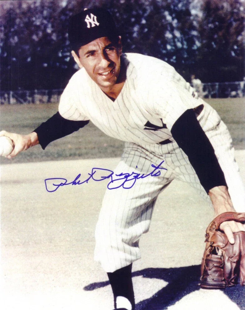 Phil Rizzuto autographed New York Yankees 8x10 photo - AutographsForSale.com