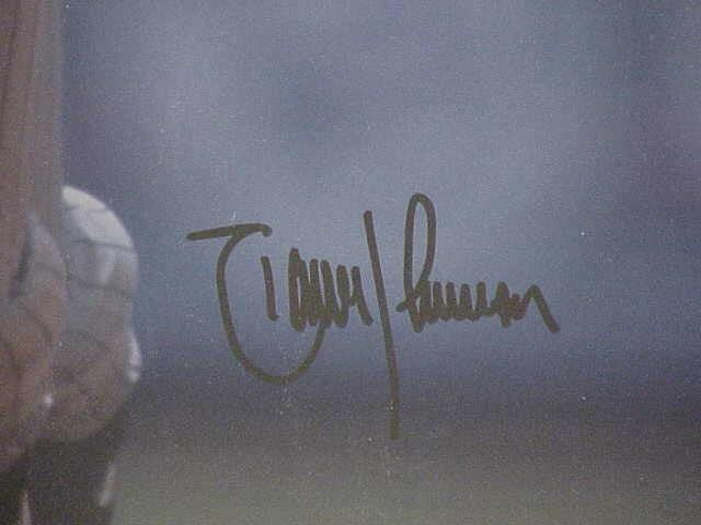 Randy Johnson signed Diamondbacks 16x20 poster or photo framed UDA - AutographsForSale.com