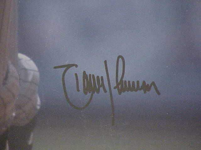 Randy Johnson signed Diamondbacks 16x20 poster or photo framed UDA - AutographsForSale.com