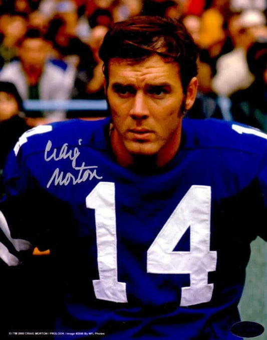 Craig Morton autographed 8x10 Dallas Cowboys photo - AutographsForSale.com