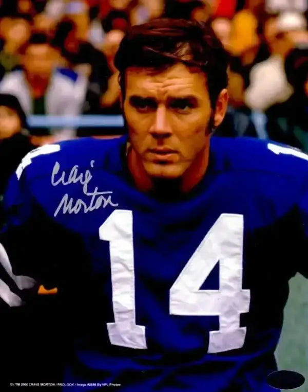 Craig Morton autographed 8x10 Dallas Cowboys photo - AutographsForSale.com