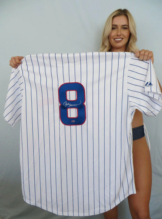 Andre Dawson signed Chicago Cubs Majestic home jersey GTSM - AutographsForSale.com