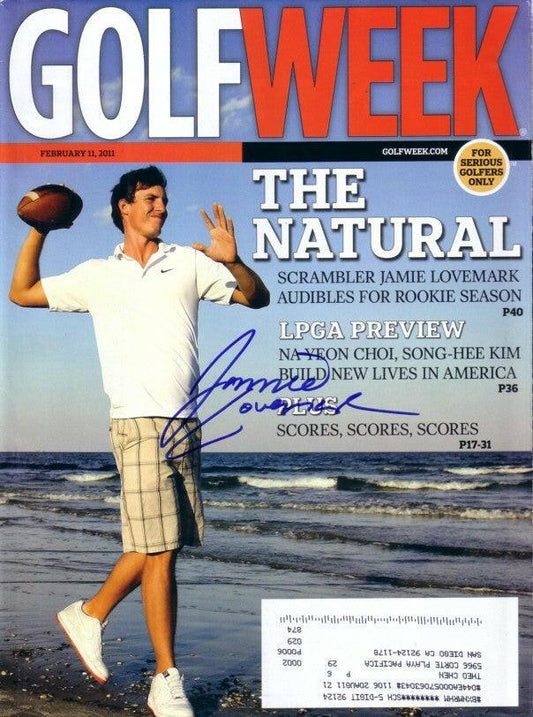 Jamie Lovemark autographed 2011 Golfweek magazine - AutographsForSale.com