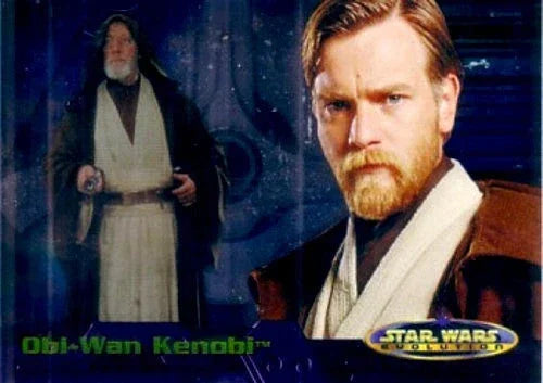 Star Wars Evolution Update 2006 Topps card P1 Obi-Wan Kenobi - AutographsForSale.com