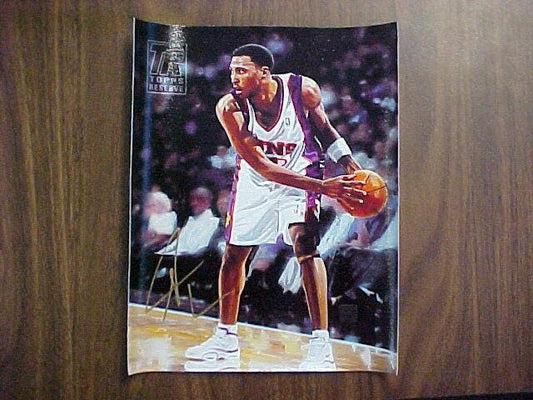 Shawn Marion certified signed Phoenix Suns 2000-01 Topps Reserve 8x10 canvas art - AutographsForSale.com