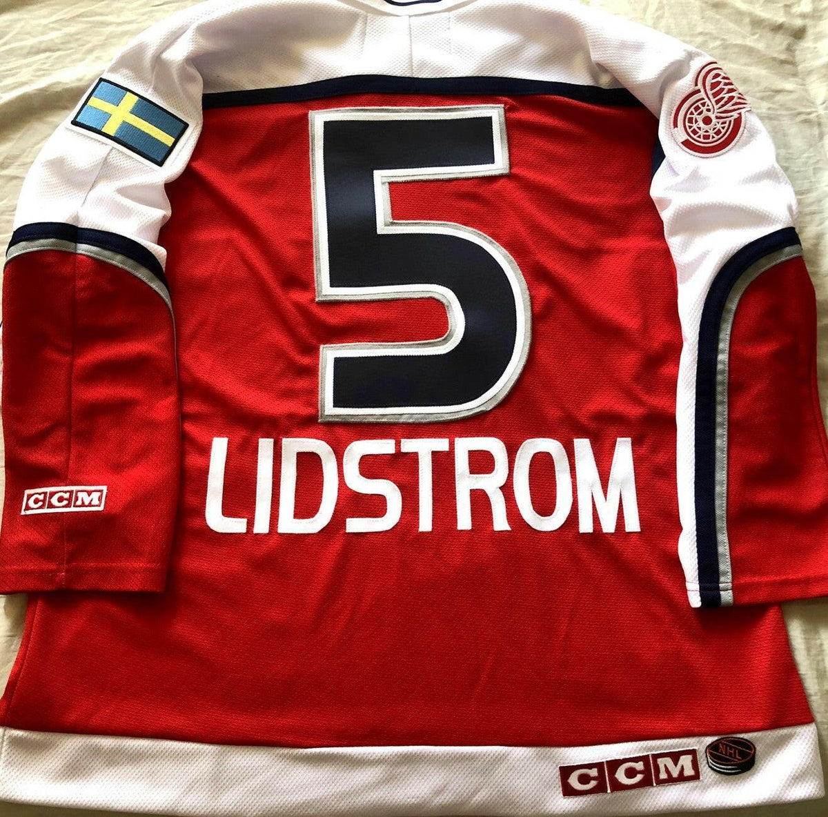 Nicklas Lidstrom 2000 NHL All-Star Game Detroit Red Wings CCM stitched jersey - AutographsForSale.com