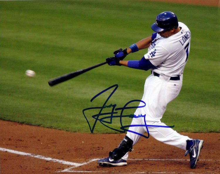 James Loney autographed Los Angeles Dodgers 8x10 photo - AutographsForSale.com