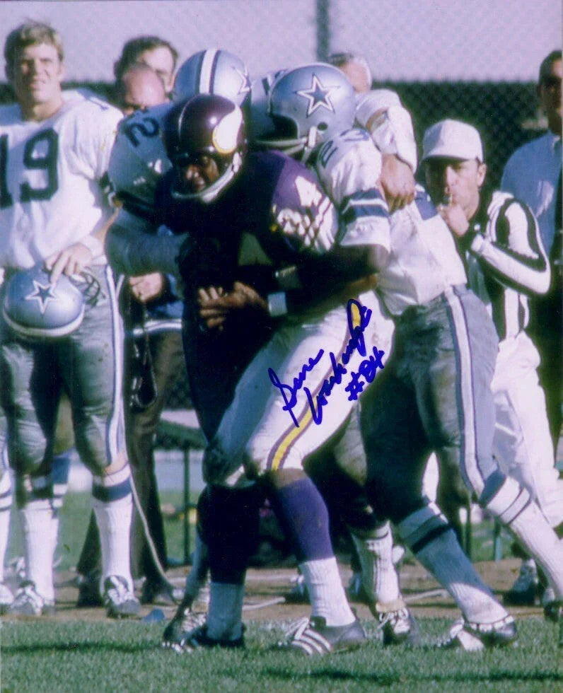 Gene Washington autographed 8x10 Minnesota Vikings photo - AutographsForSale.com
