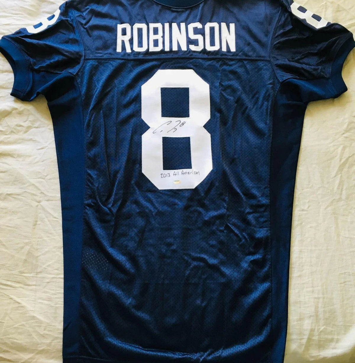 Allen Robinson signed Penn St Nike jersey with 2013 All American Schwartz - AutographsForSale.com