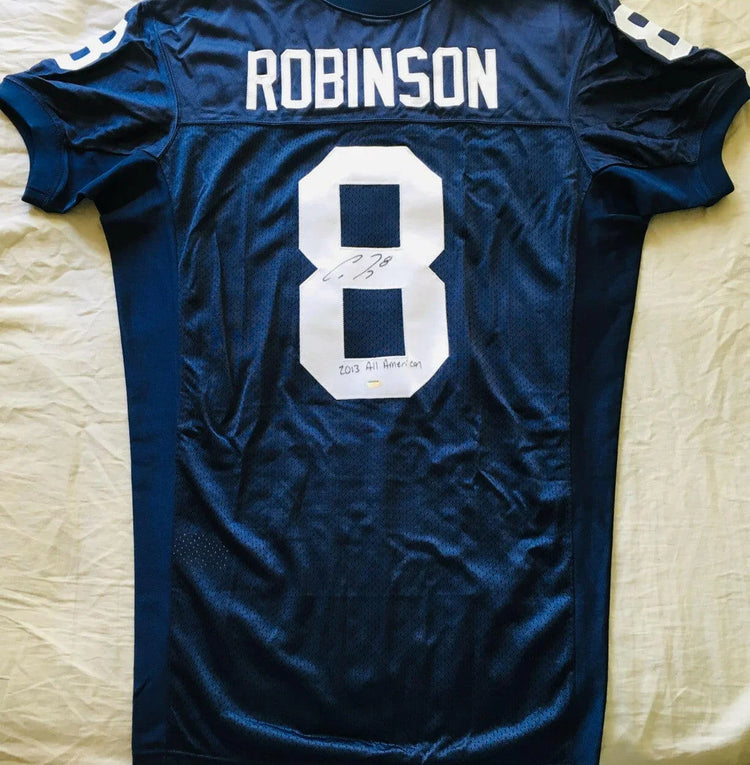 Allen Robinson signed Penn St Nike jersey with 2013 All American Schwartz - AutographsForSale.com