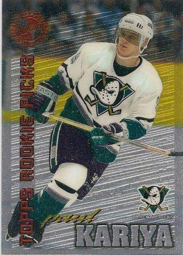Paul Kariya Anaheim Mighty Ducks 1995 Stadium Club Members Only card - AutographsForSale.com