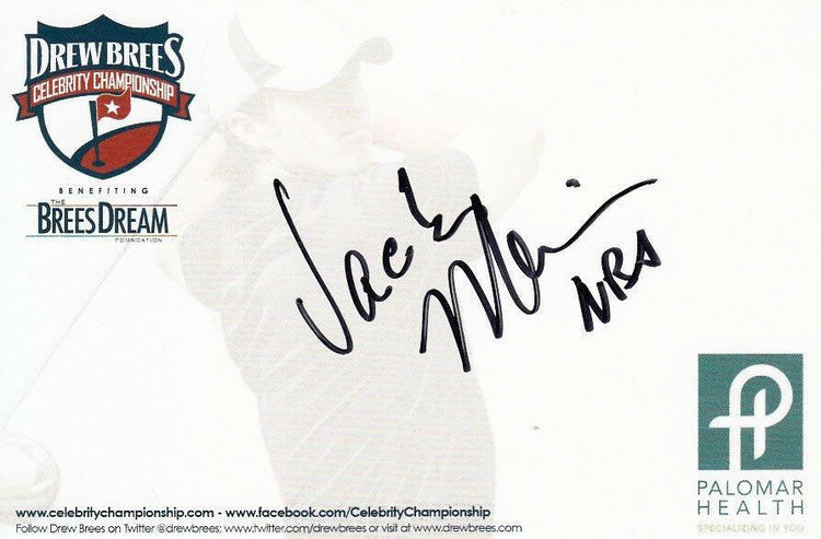 Jack Marin autographed 4x6 signature card Duke Bullets - AutographsForSale.com