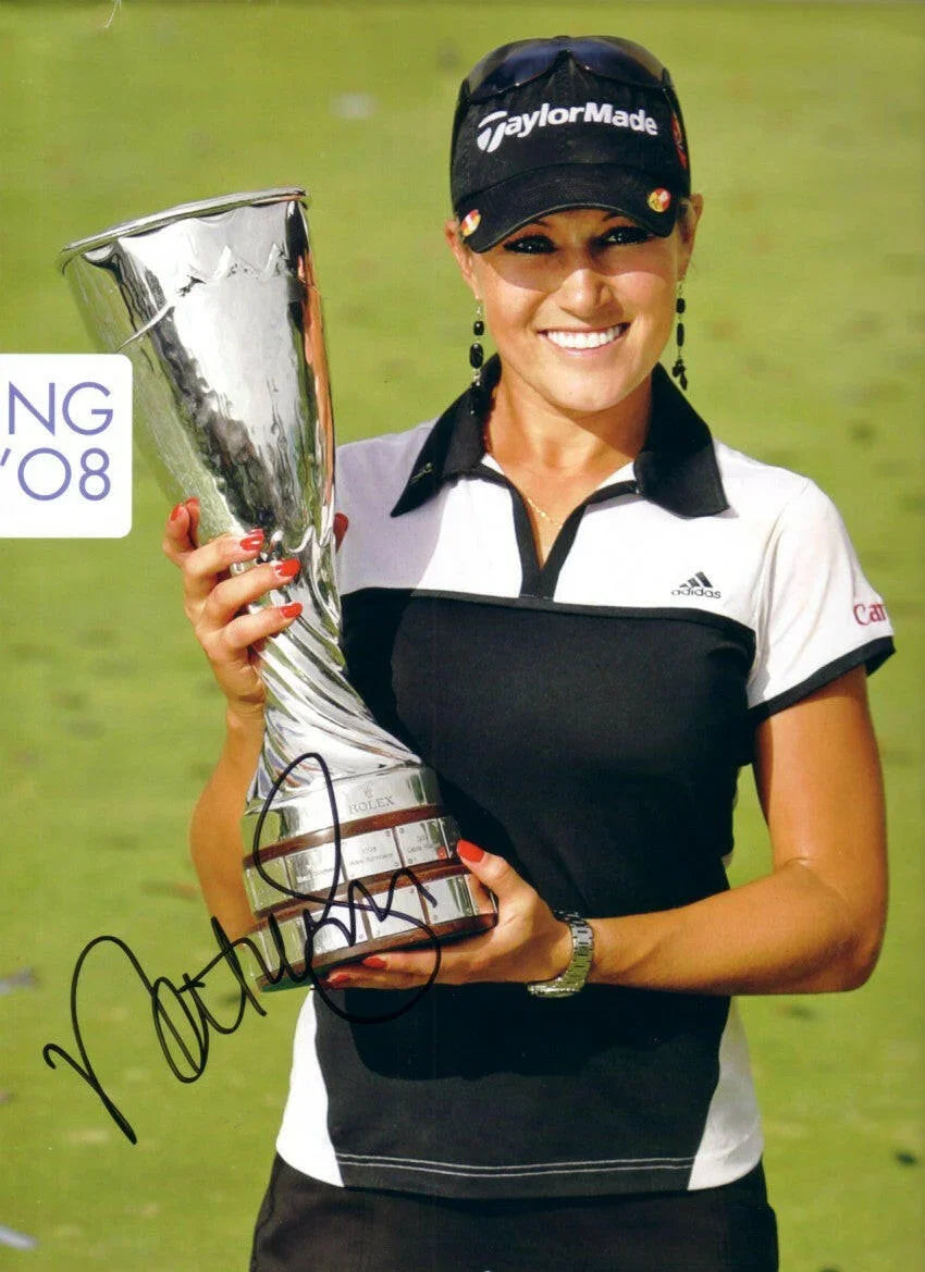 Natalie Gulbis autographed 2008 official LPGA golf calendar - AutographsForSale.com