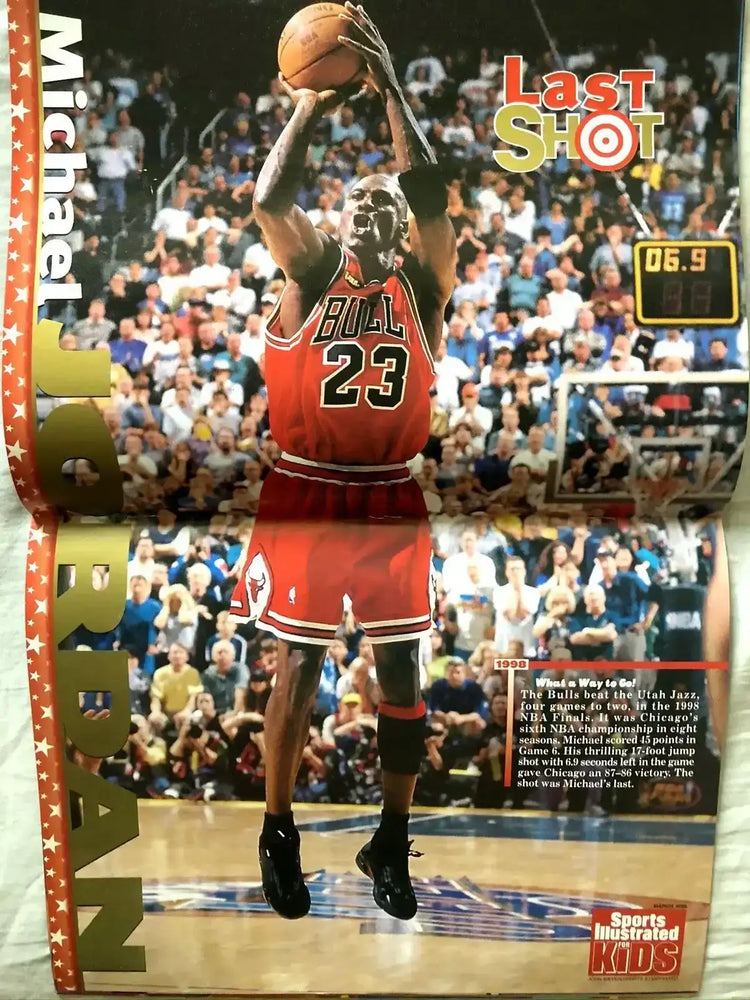 Michael Jordan Chicago Bulls March 1999 Sports Illustrated for Kids magazine - AutographsForSale.com