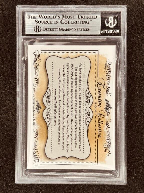 Sean Astin 2014 Leaf Masterpiece Cut Signature certified signed card 1/1 Lotr Teenage Mutant Ninja Turtles - AutographsForSale.com