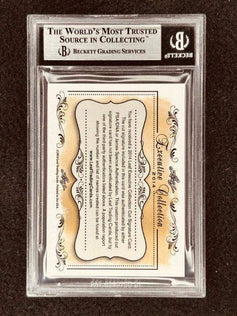 Lawrence Taylor 2014 Leaf Masterpiece Cut Signature certified autograph card 1/1 JSA NY Giants UNC Tar Heels - AutographsForSale.com