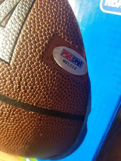 Mike Conley autographed Spalding NBA basketball PSA/DNA Ohio State Timberwolves - AutographsForSale.com