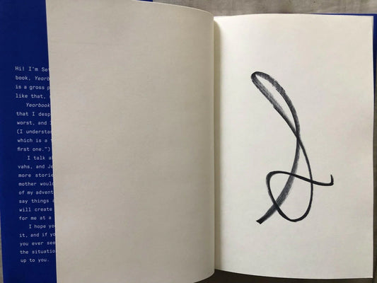 Seth Rogen autographed Yearbook hardcover 1st edition book - AutographsForSale.com